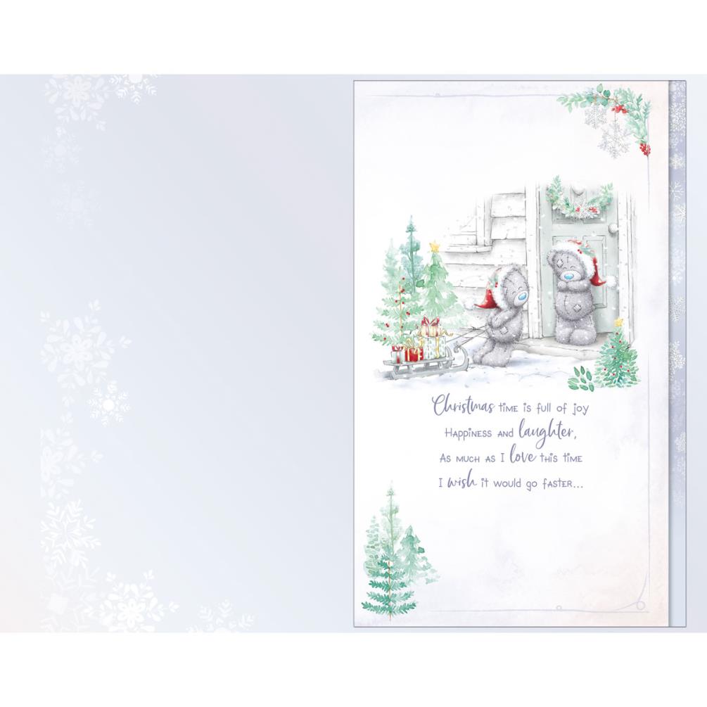 Wonderful Fiance Luxury Me to You Bear Christmas Card Extra Image 2